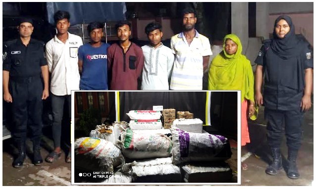 কুমিল্লায় ভারতীয় আতশবাজী ও অন্যান্য পণ্যসামগ্রীসহ গ্রেফতার ৬